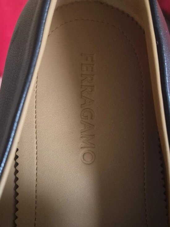 Salvatore Ferragamo Fedro Mens New In Box Black Leather Loafers Sizes 11 EE